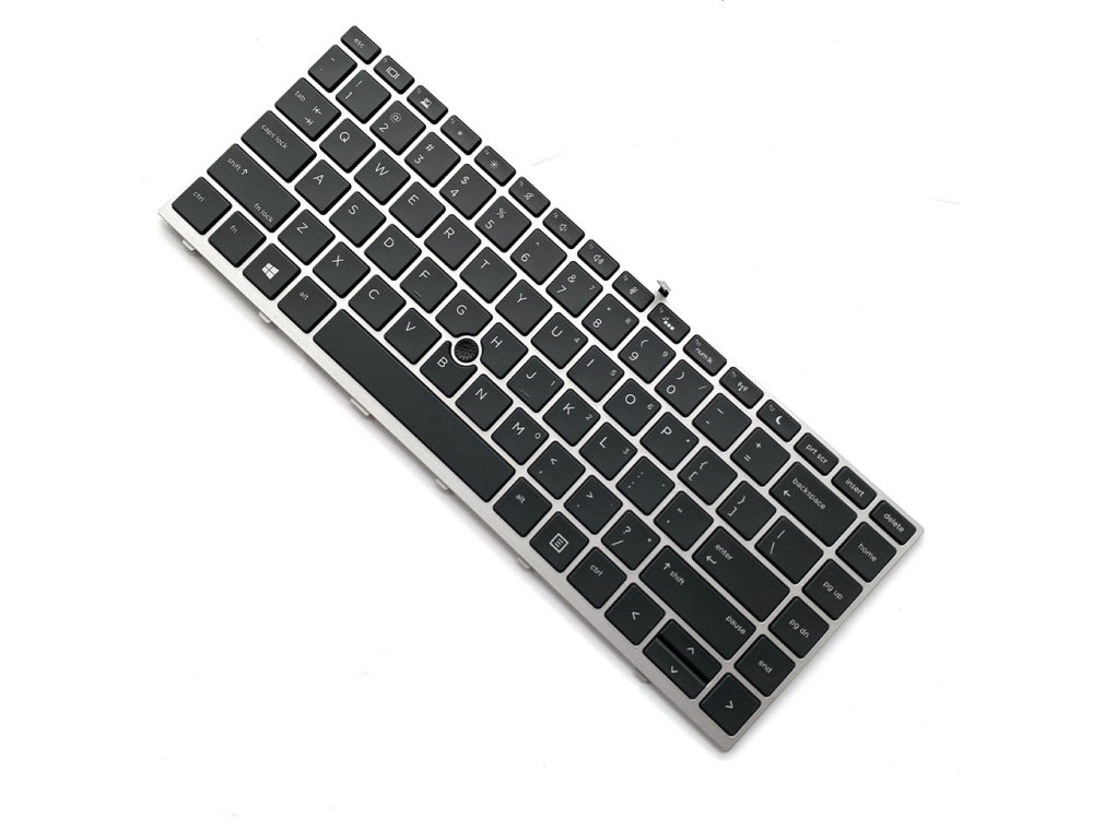 New-Orig HP Probook 640 645 G4 G5 14.0" US-English Backlit Keyboard with PointStick Silver L09548-001