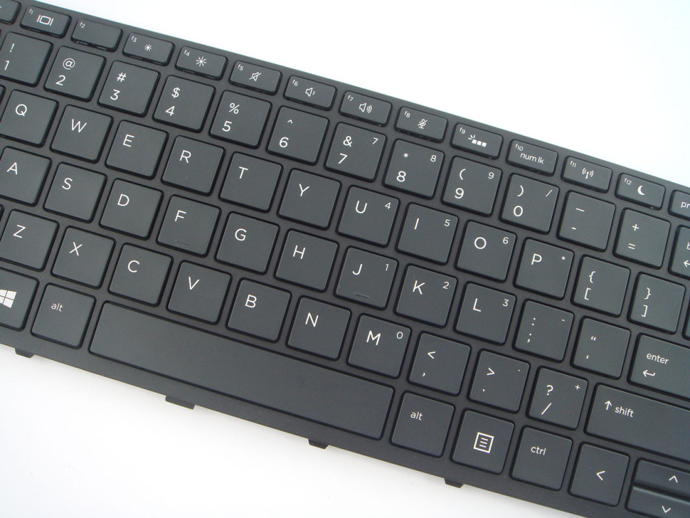 New-Orig HP Probook x360 440 G1 14.0" US-English Backlit Keyboard Black L28406-001