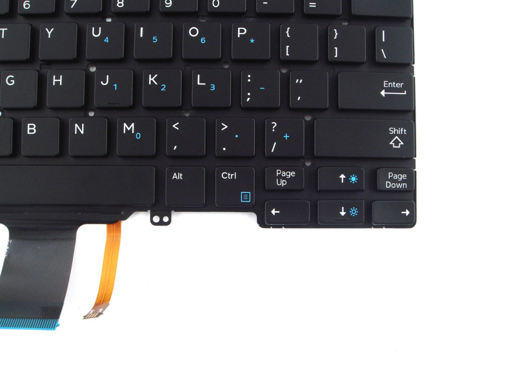 New-Orig Dell Latitude 5280 7280 7290 12.5" US-English Backlit Keyboard 00NPN8 0346TJ