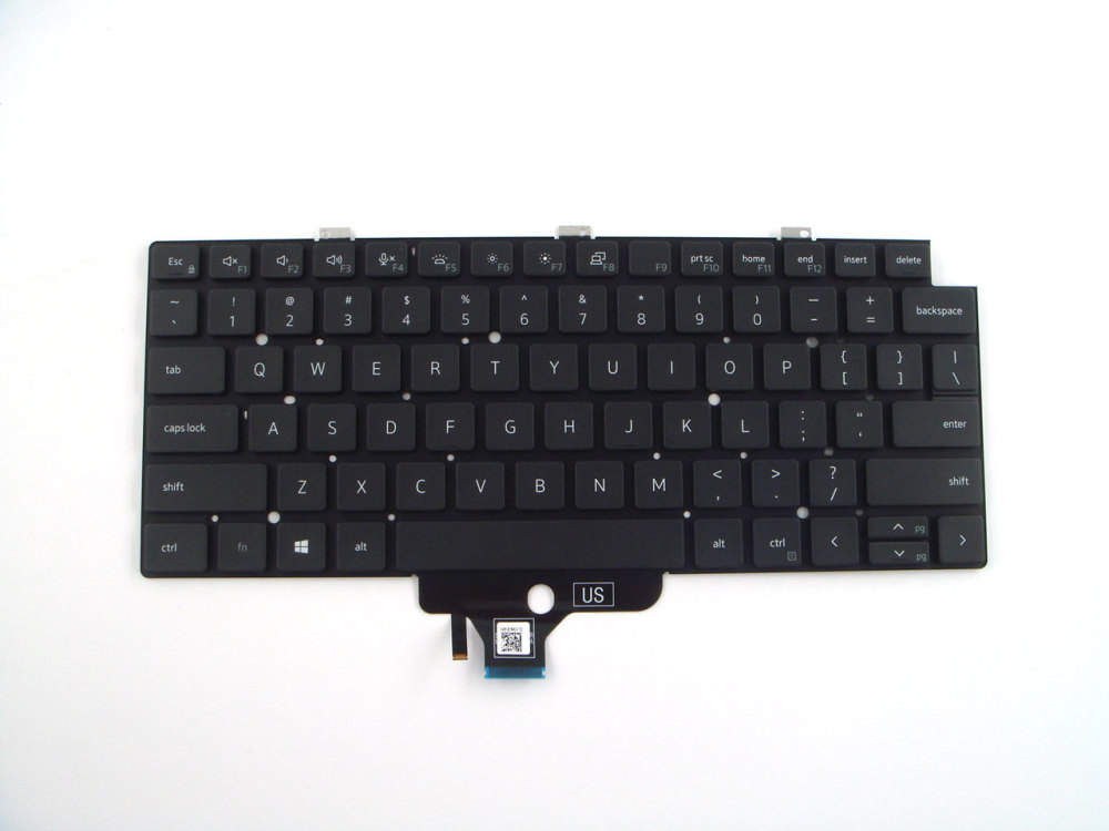 New-Orig Dell Latitude 5320 7310 7320 and (2in1) 13.3" US-English Backlit Keyboard 018YPJ BLK