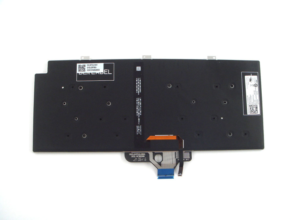 New-Orig Dell Latitude 5320 7310 7320 and (2in1) 13.3" US-English Backlit Keyboard 018YPJ BLK