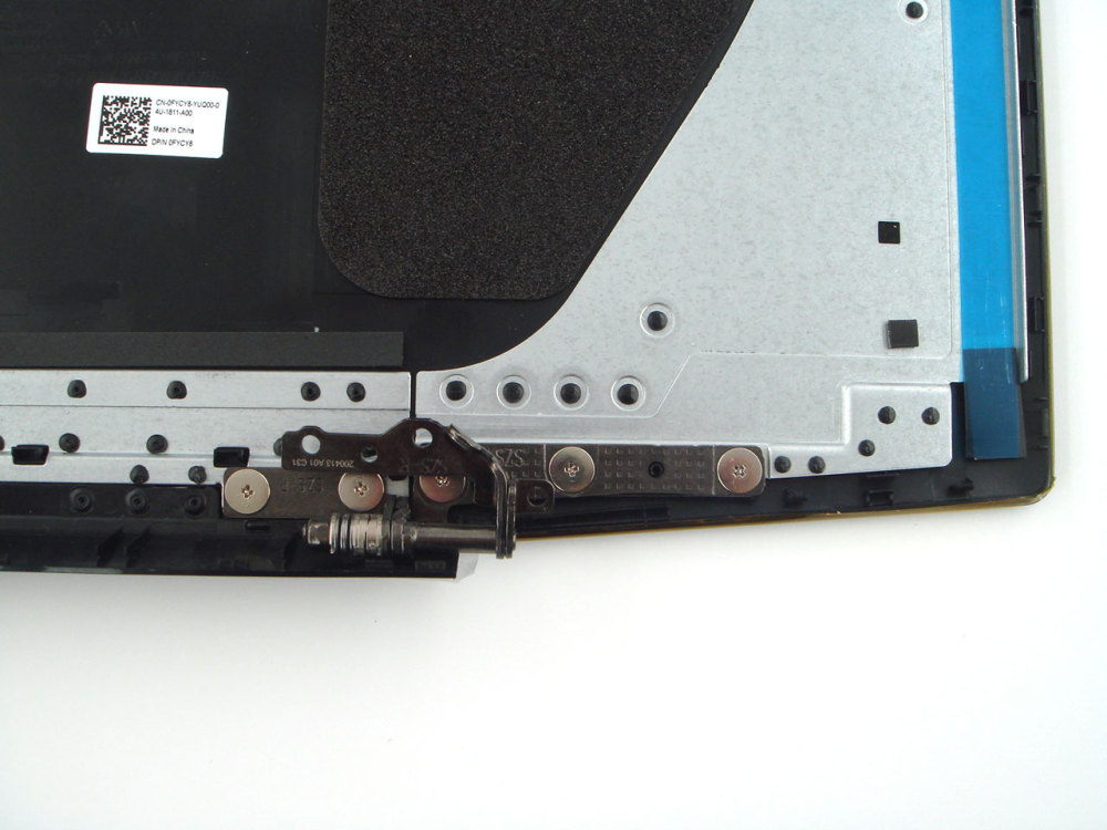 New-Orig Dell G5 15 5500 15.6" Lcd Back Cover and Hinge Black 0FYCY8 FYCY8