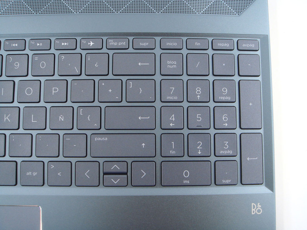 New-Orig HP Pavilion 15-CS 15-CW 15.6" Palmrest Keyboard Bezel with Latin-Spanish Backlit Keyboard for UMA Fog Blue