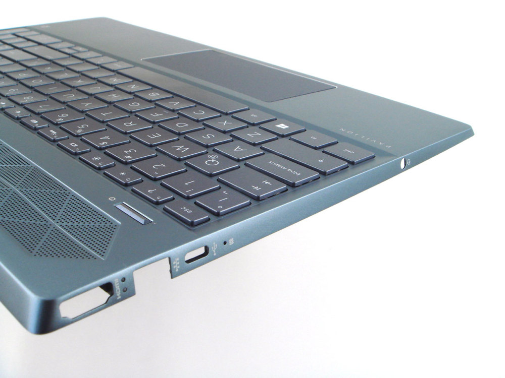 New-Orig HP Pavilion 15-CS 15-CW 15.6" Palmrest Keyboard Bezel with Latin-Spanish Backlit Keyboard for UMA Fog Blue
