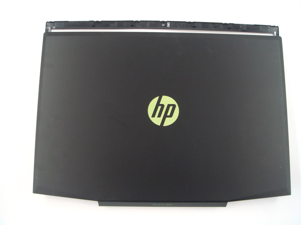 New-Orig HP Pavilion Gaming 15-CX 15T-CX TPN-C133 15.6" Lcd Cover and Front Bezel with Green Logo L20313-001 L20309-001