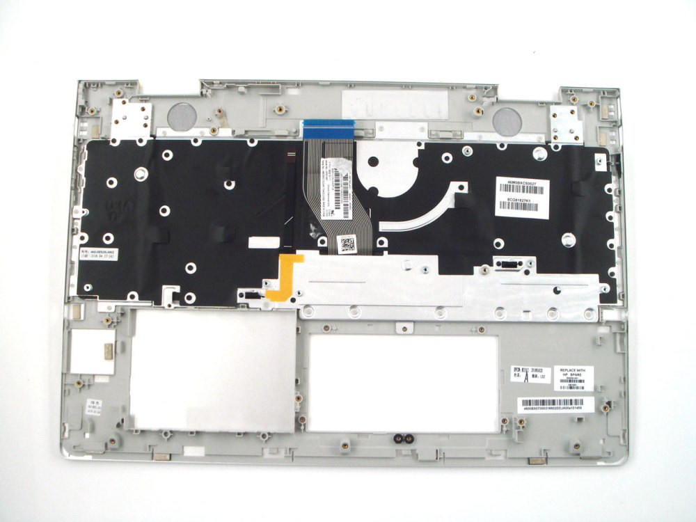 New-Orig HP Envy x360 15-BP 15-BQ 15.6" Palmrest Keyboard Bezel with US-English Backlit Keyboard Silver 924353-001