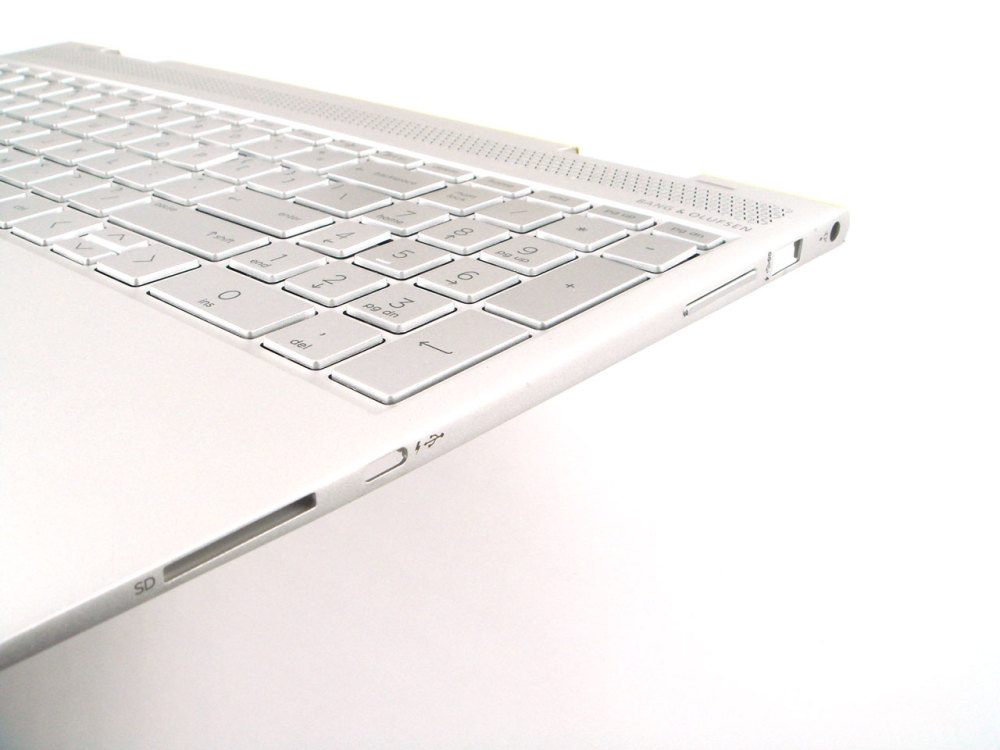 New-Orig HP Envy x360 15-BP 15-BQ 15.6" Palmrest Keyboard Bezel with US-English Backlit Keyboard Silver 924353-001