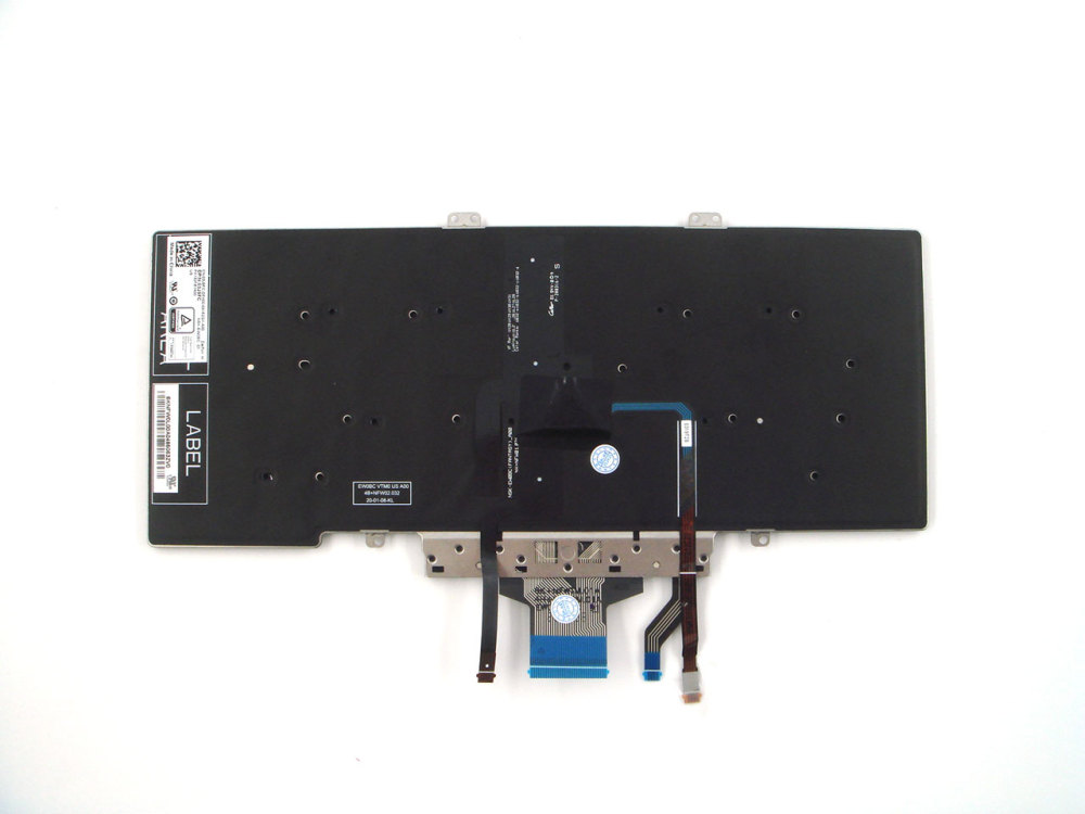 New-Orig Dell Latitude 5400 5401 5410 5411 14.0" US-English Backlit Dual Point Keyboard Black 03J9FC