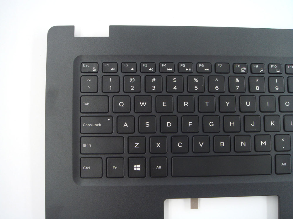 New-Orig Dell Latitude 3490 14.0" Palmrest Keyboard Bezel No-Fingerprint with US-English Backlit Keyboard Black 0P8YTM