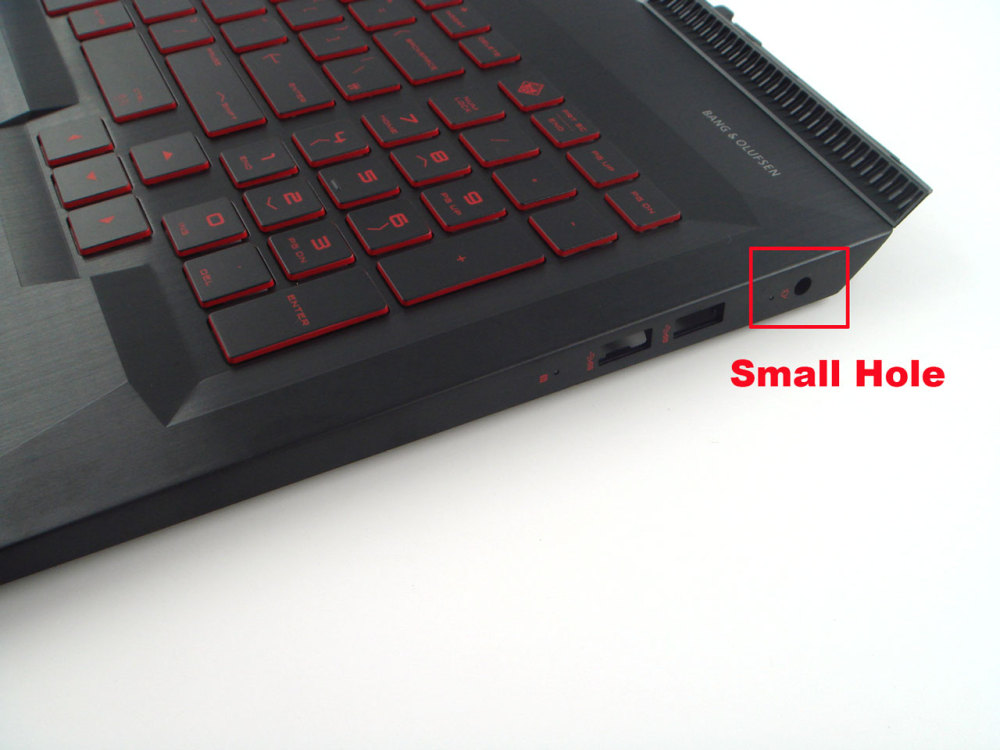 New-Orig HP OMEN 17-AN 17T-AN TPN-Q195 17.3" Palmrest US-English Red-Backlit for 150W Version 931690-001