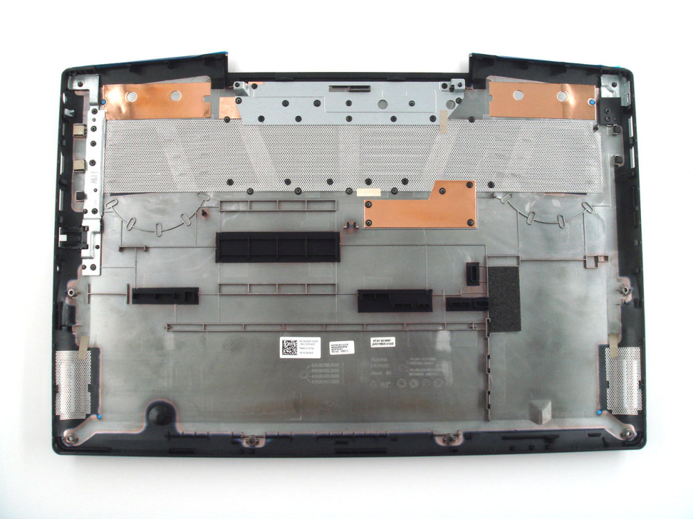 New-Orig Dell G3 15 3590 15.6" Base Cover Bottom Lower Case with Type-C Port Black with Blue Rubber Feet 0KV9X9