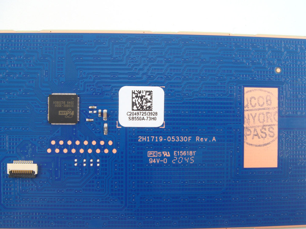 New-Orig HP 240 245 G7 14.0" Touchpad Board SB550A-73H0 L23193-001