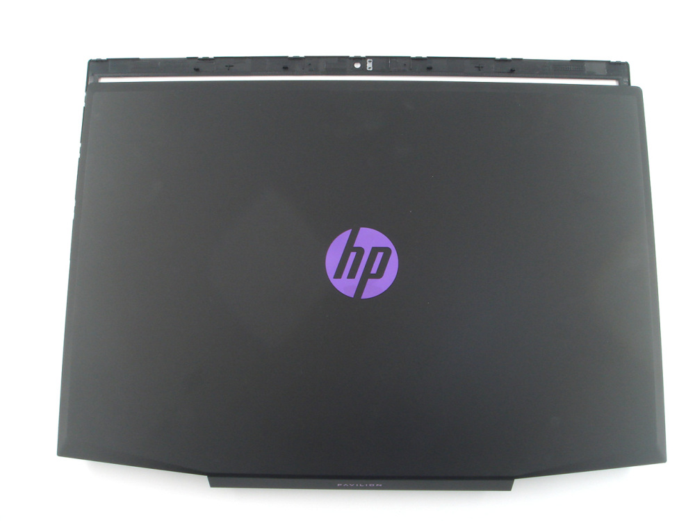 New-Orig HP Pavilion Gaming 15-CX 15T-CX  15.6" Lcd Back Cover & Lcd Front Bezel Violet Logo