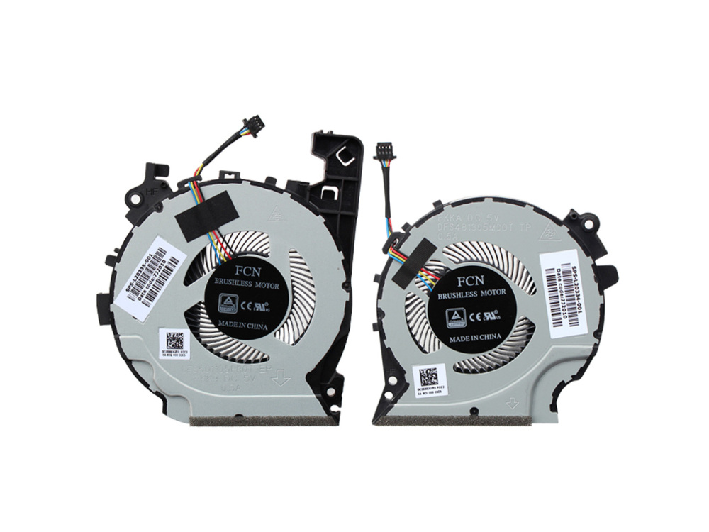 New-Orig HP Pavilion 15-CX TPN-C133 15.6" Cpu Fan & Gpu Fan L20334-001 L20335-001