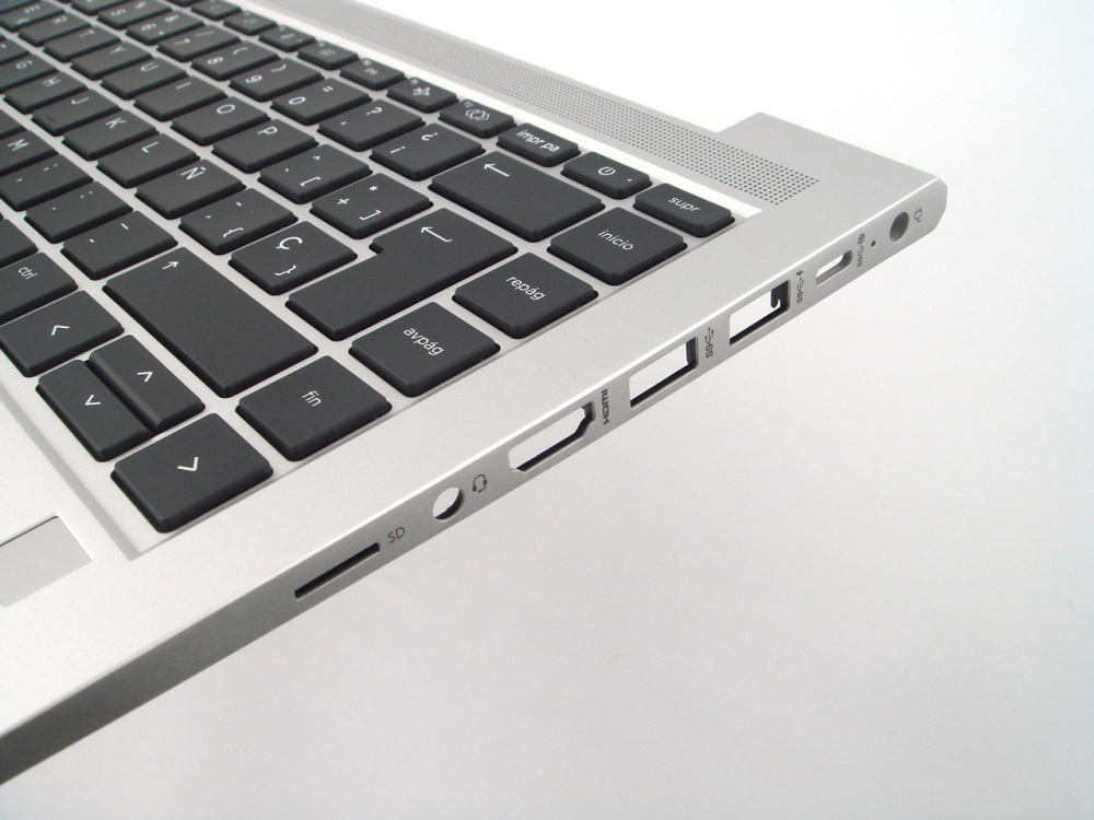 New-Orig HP ProBook 440 445 G8 14.0" Palmrest Bezel Spanish Backlit Keyboard M23769-071 Silver