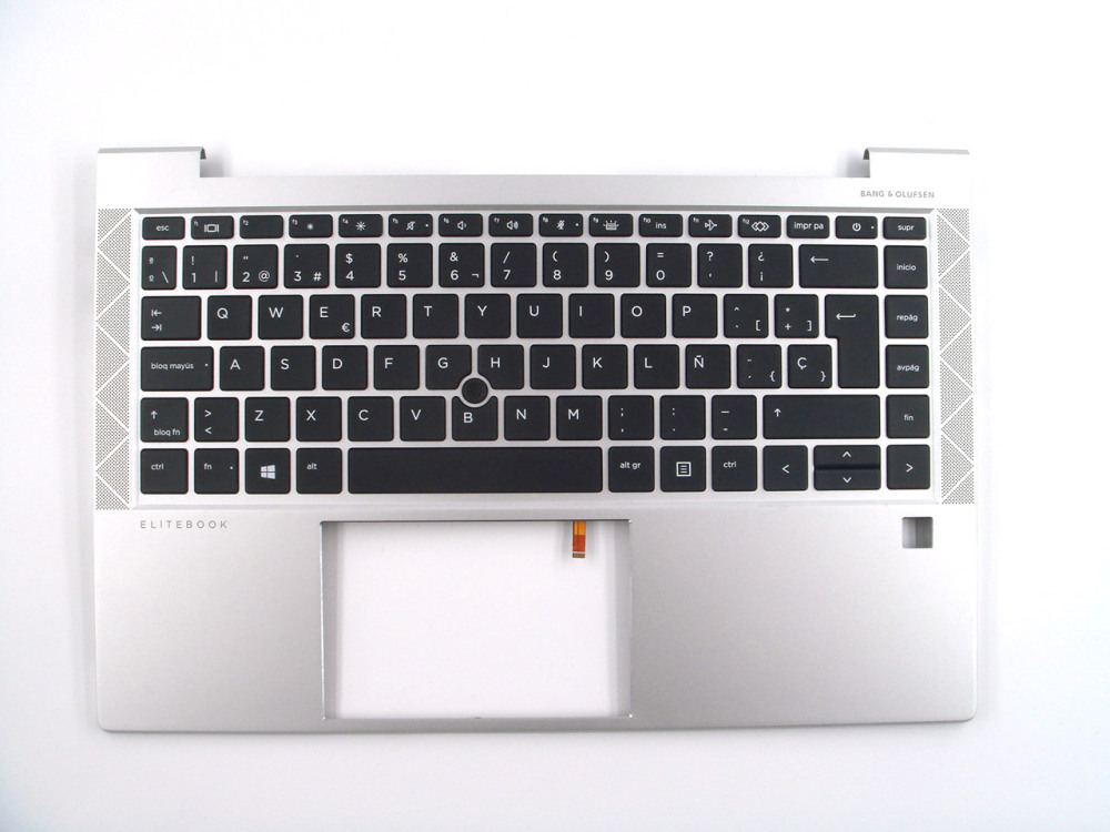 New-Orig HP Elitebook 840 G7 G8 14.0" Palmrest Keyboard Bezel with Spanish Backlit Keyboard M36312-071 M07090-071