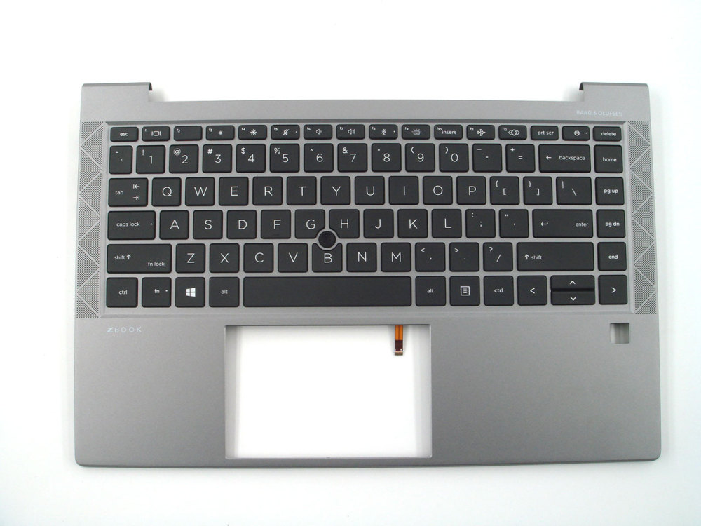 New-Orig HP ZBook Firefly 14 G7 G8 14.0" Palmrest Keyboard Bezel with US-English Backlit Keyboard M36447-001