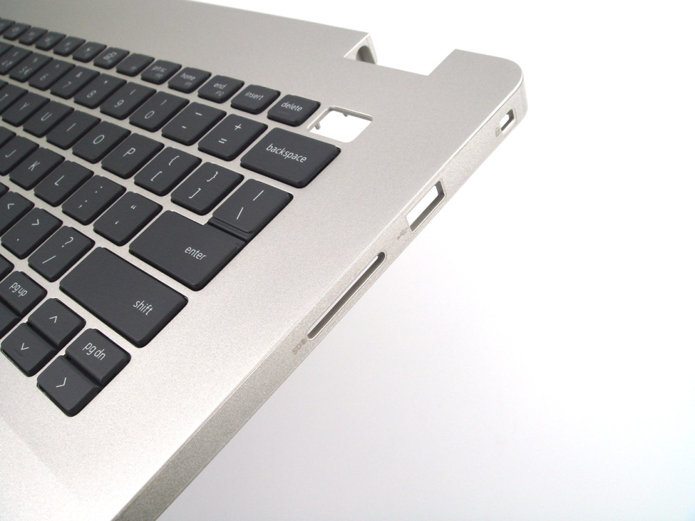New-Orig Dell Vostro 3400 3410 14.0" Palmrest Bezel No Type-C Solt with US-English Backlit Keyboard Silver 09JYFF