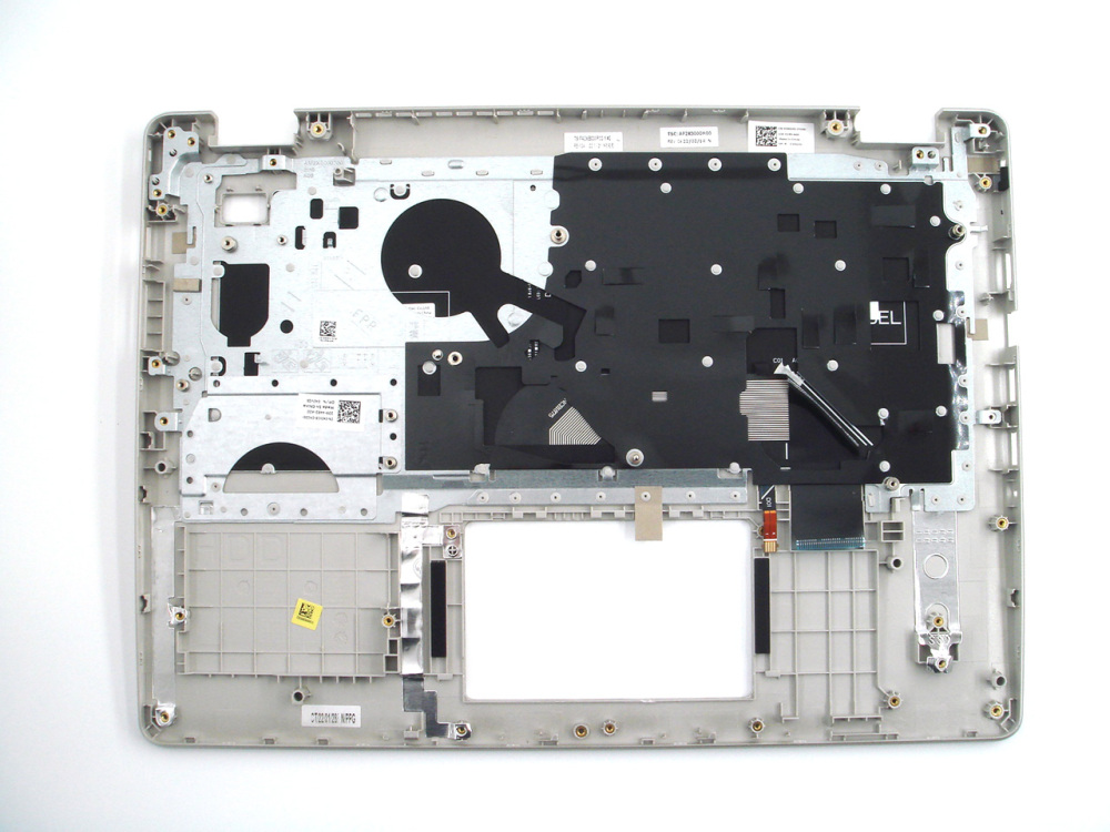 New-Orig Dell Vostro 3400 3410 14.0" Palmrest Bezel No Type-C Solt with US-English Backlit Keyboard Silver 09JYFF
