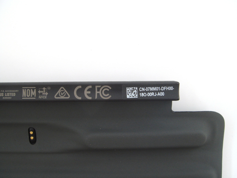 New-Orig Dell Latitude 7320 13.3" Detachable Travel Keyboard US-English Backlit Gray 07MM01 K19M001