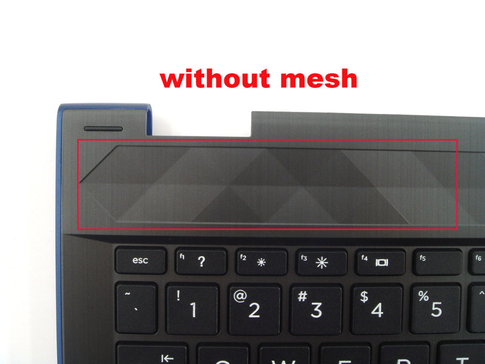 New-Orig HP Pavilion x360 14-CD 14.0" Palmrest Keyboard Bezel with US-English Non-Backlit Keyboard Blue