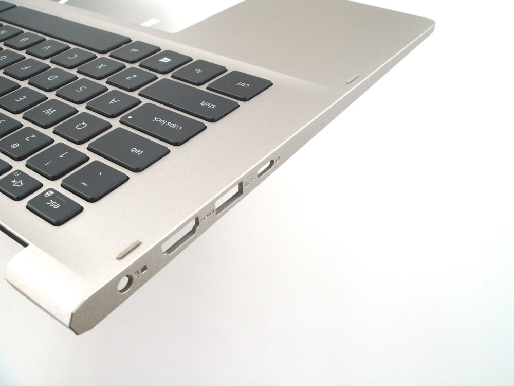 New-Orig Dell Inspiron 5406 2-in-1 14.0" Palmrest Keyboard Bezel with US-English Backlit Keyboard Silver 050JD3