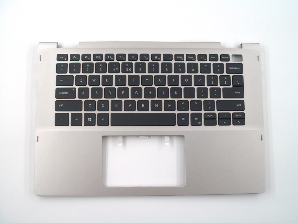New-Orig Dell Inspiron 5406 2-in-1 14.0" Palmrest Keyboard Bezel with US-English Backlit Keyboard Silver 050JD3