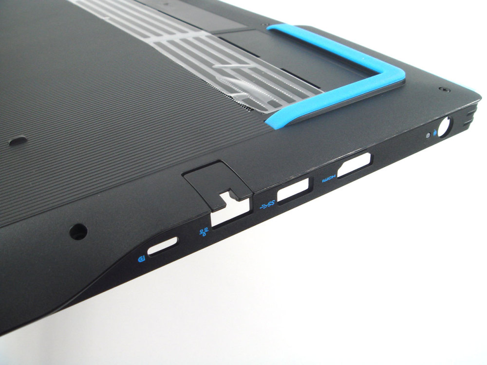 New-Orig Dell G3 15 3500 15.6" Base Cover Bottom Lower Case for 1650-Ti Graphics with Blue Feet 0C6JN0