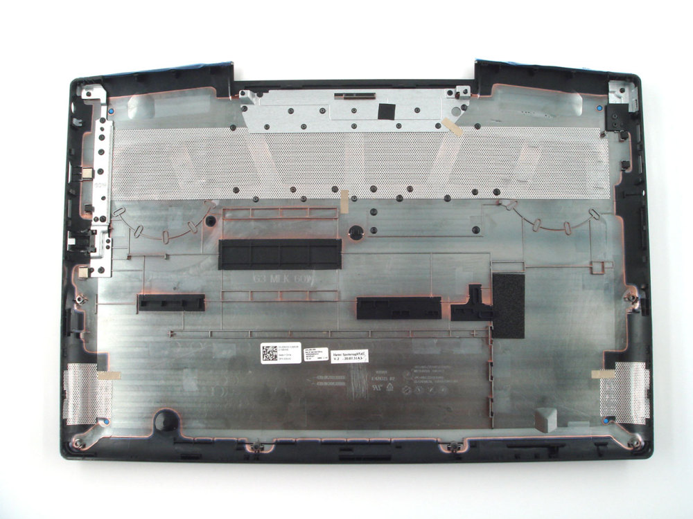 New-Orig Dell G3 15 3500 15.6" Base Cover Bottom Lower Case for 1650-Ti Graphics with Blue Feet 0C6JN0