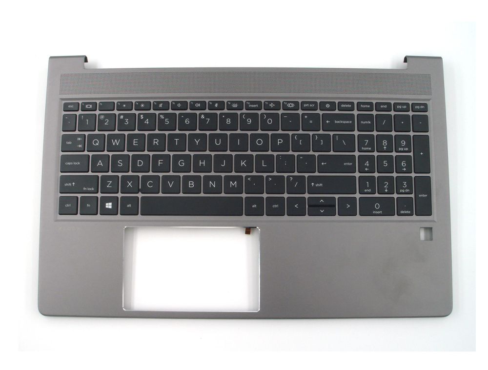 New-Orig HP ZBook Power 15 G7 G8 15.6" Palmrest Keyboard Bezel with US-English Backlit Keyboard Gray M26110-001 M99645-001