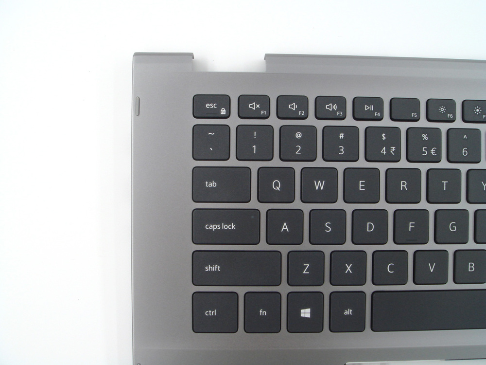 New-Orig Dell Inspiron 5400 5406 2-in-1 14.0" Palmrest Keyboard Bezel with US-English Non-Backlit Keyboard Gray 0X46H3