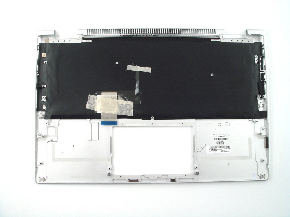 New-Orig HP Elitebook x360 1040 G5 G6 14.0" Palmrest Keyboard Bezel US-English Backlit Keyboard Silver