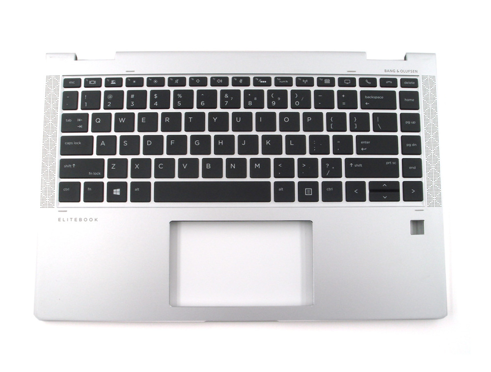 New-Orig HP Elitebook x360 1040 G5 G6 14.0" Palmrest Keyboard Bezel US-English Backlit Keyboard Silver