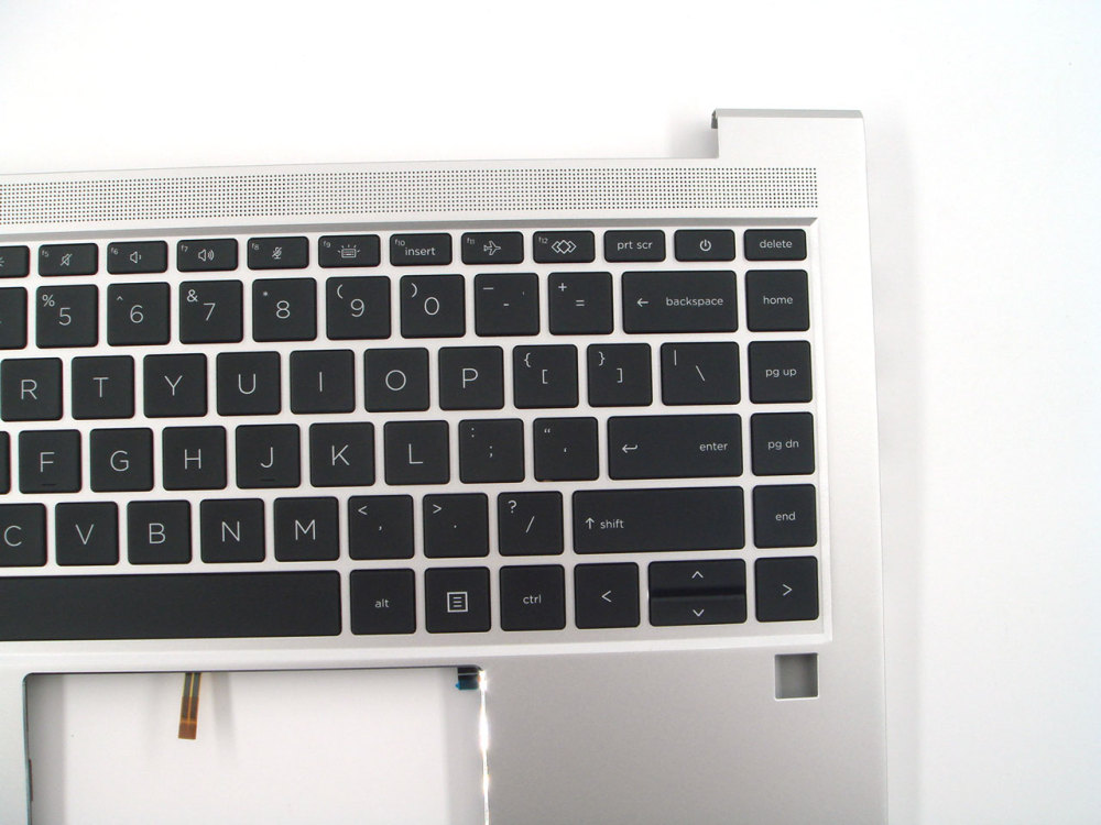New-Orig HP Probook 640 645 G8 14.0" Palmrest Bezel with SC Hole US-English Backlit Keyboard Silver