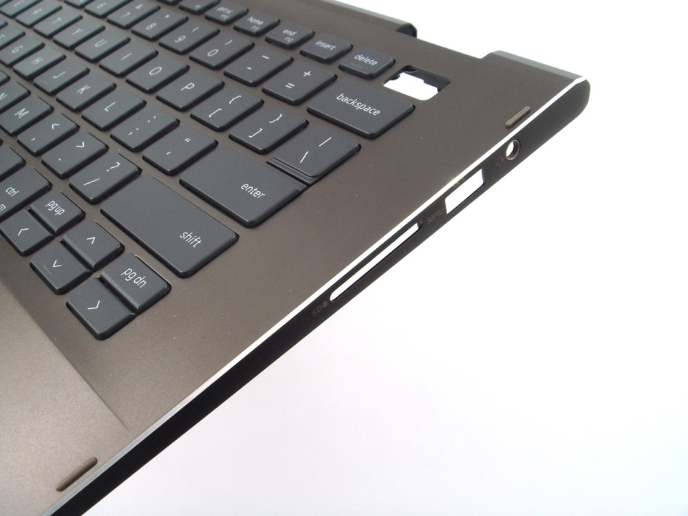 New-Orig  Dell Inspiron 7405 2-in-1 14.0" Palmrest Keyboard Bezel with US-English Backlit Keyboard Brown 0MKCVW 0RFK22