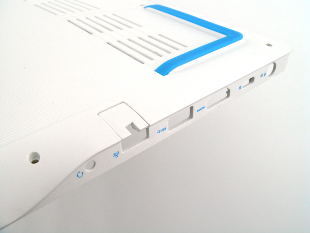 New-Orig Dell G3 15 3590 15.6" Base Cover Bottom Case w/Type-C Hole White 072DFJ