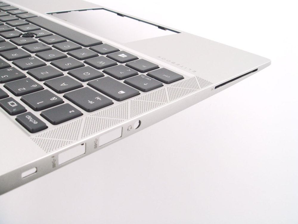 New-Orig HP Elitebook 840 845 G7 G8 14.0" Palmrest Keyboard Bezel with French Backlit Keyboard Silver M07090-051
