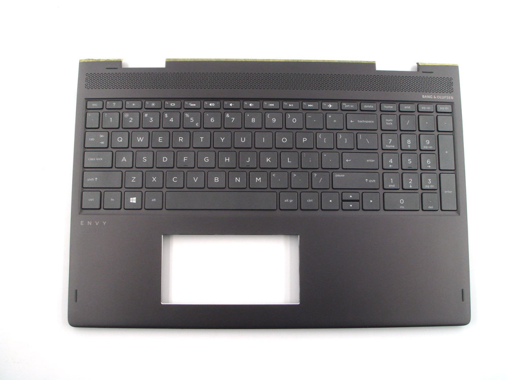 New-Orig HP Envy x360 15-BP 15-BQ 15.6" Palmrest Bezel with US-English Backlit Keyboard Brown