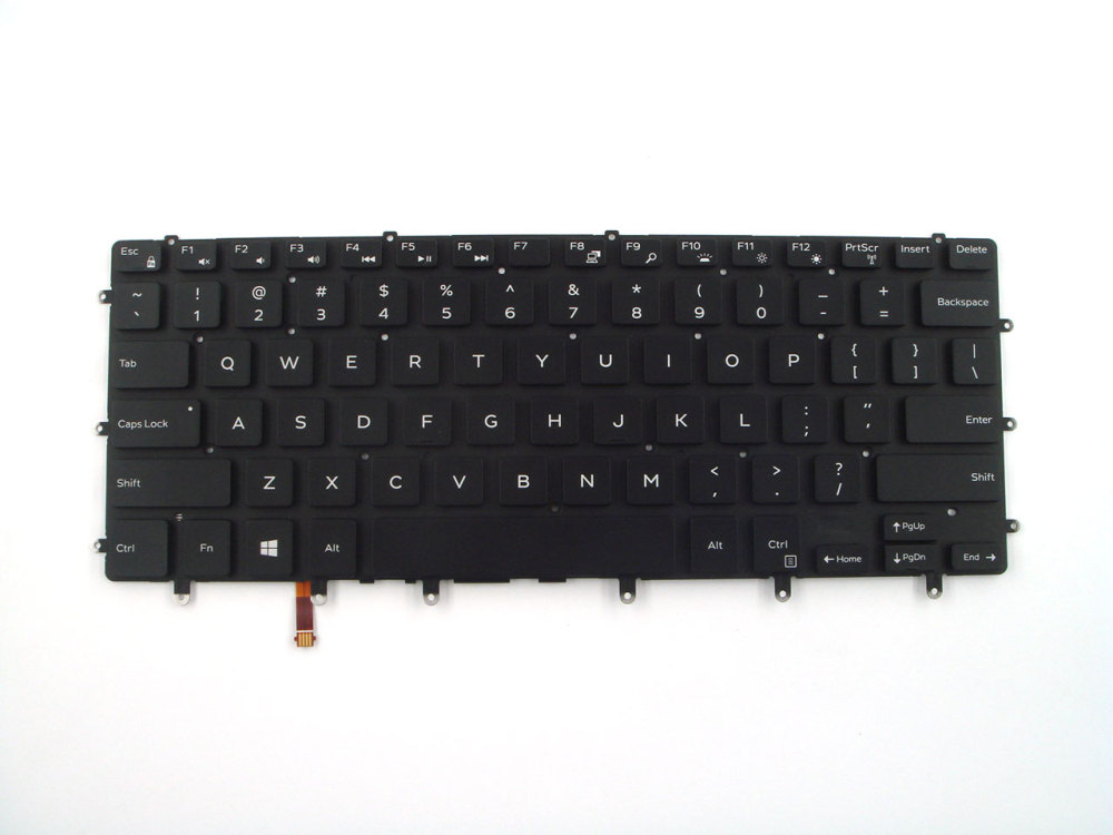 New-Orig Dell Precision 5510 5520 5530 15.6" US-English Backlit Keyboard Black