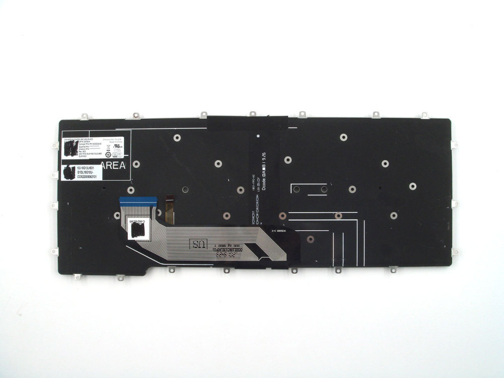 New-Orig Dell Latitude 7400 9410 2-in-1 14.0" US-English Backlit Keyboard Black 0476JH