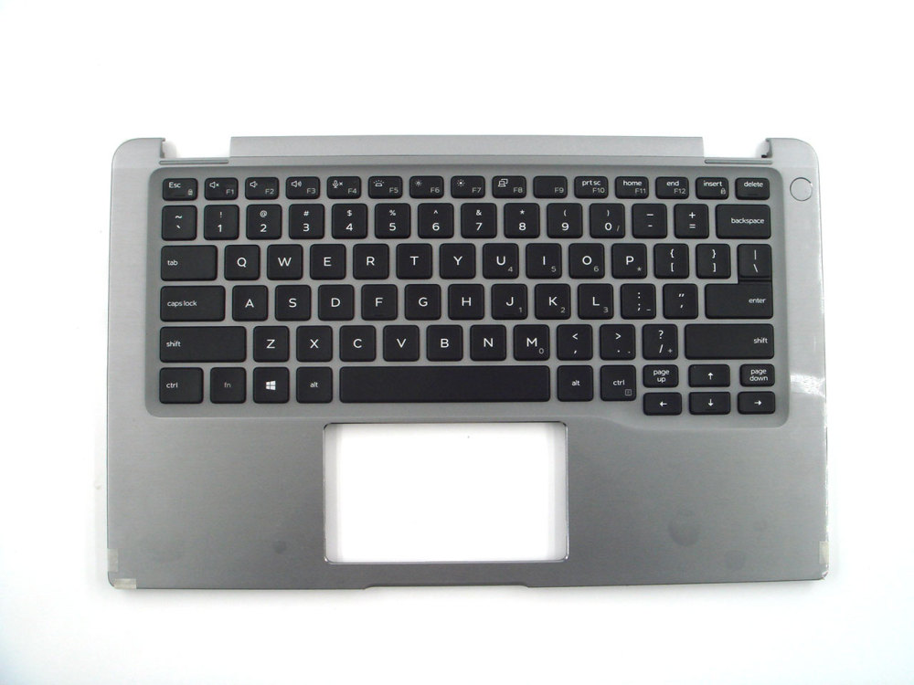 New-Orig Dell Latitude 7400 2-in-1 14.0" Palmrest Keyboard Bezel with US-English Backlit Keyboard Gray 0MH5X5