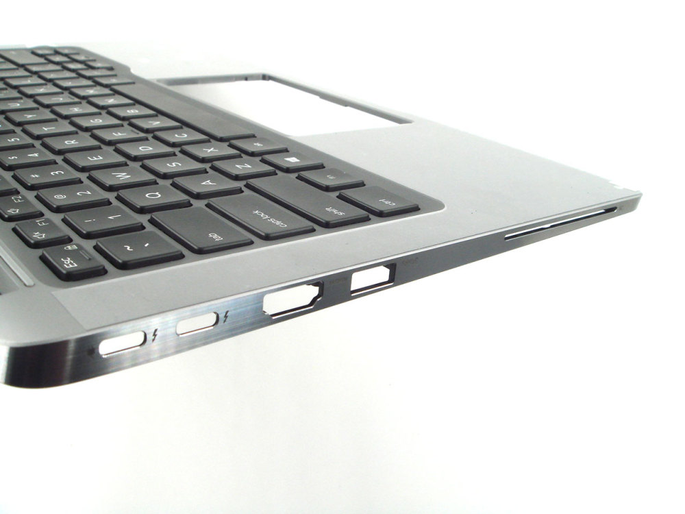 New-Orig Dell Latitude 7400 2-in-1 14.0" Palmrest Keyboard Bezel with US-English Backlit Keyboard Gray 0MH5X5