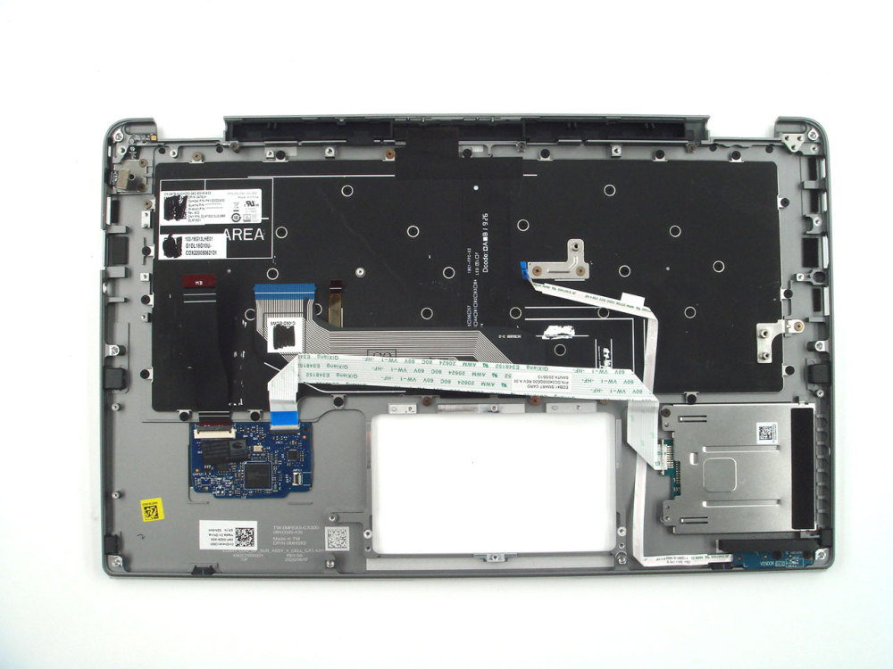 New-Orig Dell Latitude 7400 2-in-1 14.0" Palmrest Keyboard Bezel with US-English Backlit Keyboard Gray 0MH5X5