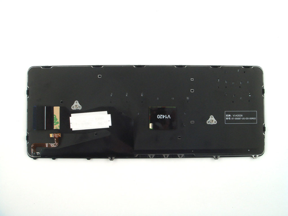 New-Orig HP Elitebook 745 840 G1 G2 14.0" US-English Backlit Keyboard with Point Silver