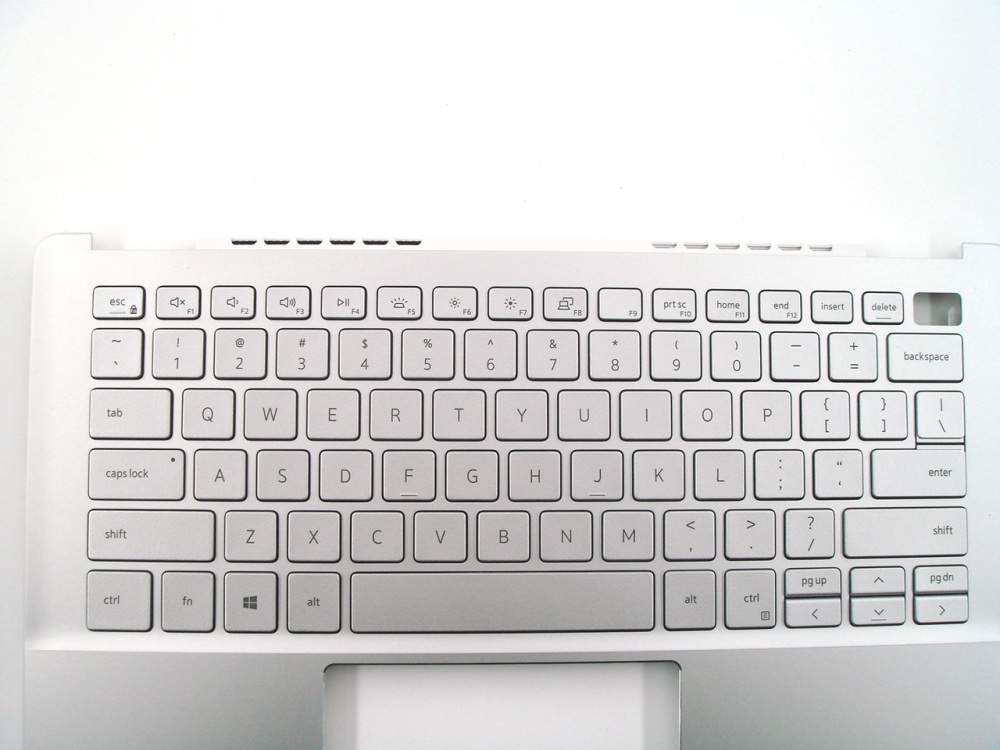 New-Orig Dell Inspiron 5390 5391 13.3" Palmrest Keyboard Bezel with US-English Backlit Keyboard Silver