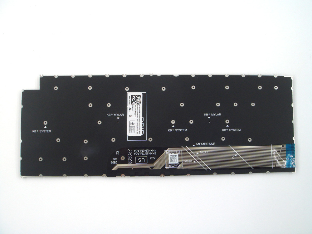 New-Orig Dell Latitude 3420 14.0" US-English Non-Backlit Keyboard Black 0W0FYR