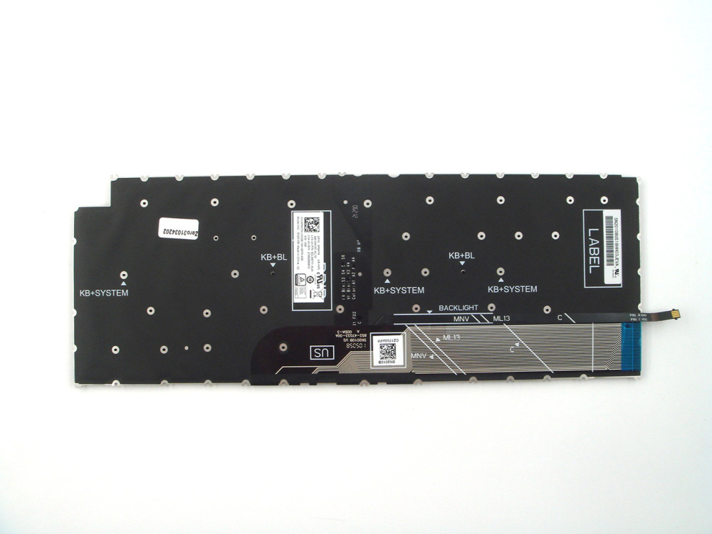 New-Orig Dell Latitude 3420 14.0" US-English Backlit Keyboard Black 0P9XT4