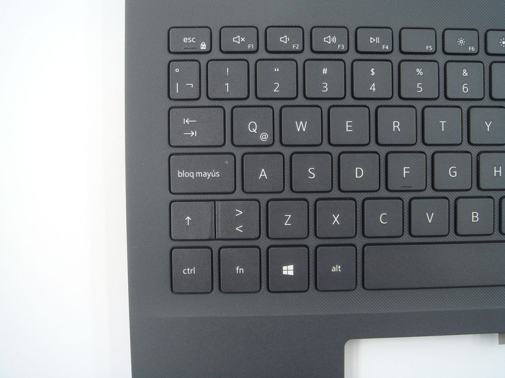 New-Orig Dell Vostro 3500 3501 15.6" Palmrest Keyboard Bezel with Latin-Spanish Non-Backlit Keyboard 0NY3CT Black