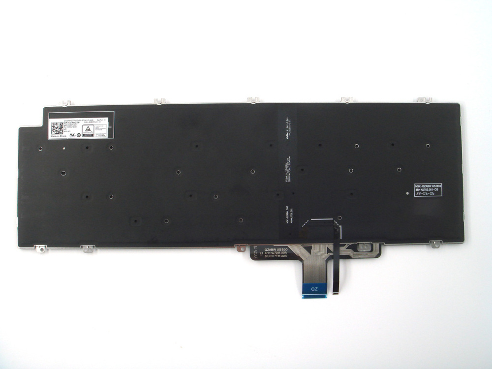 New-Orig Dell Latitude 5520 5530 15.6" US-English Backlit Keyboard Black 0RHGTP