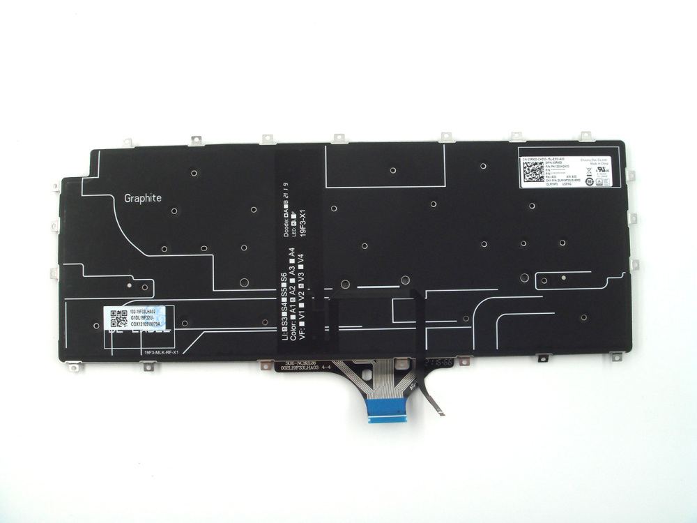 New-Orig Dell Latitude 9510 9510(2-in-1) 9520 9520(2-in-1) 15.6" US-English Backlit Keyboard